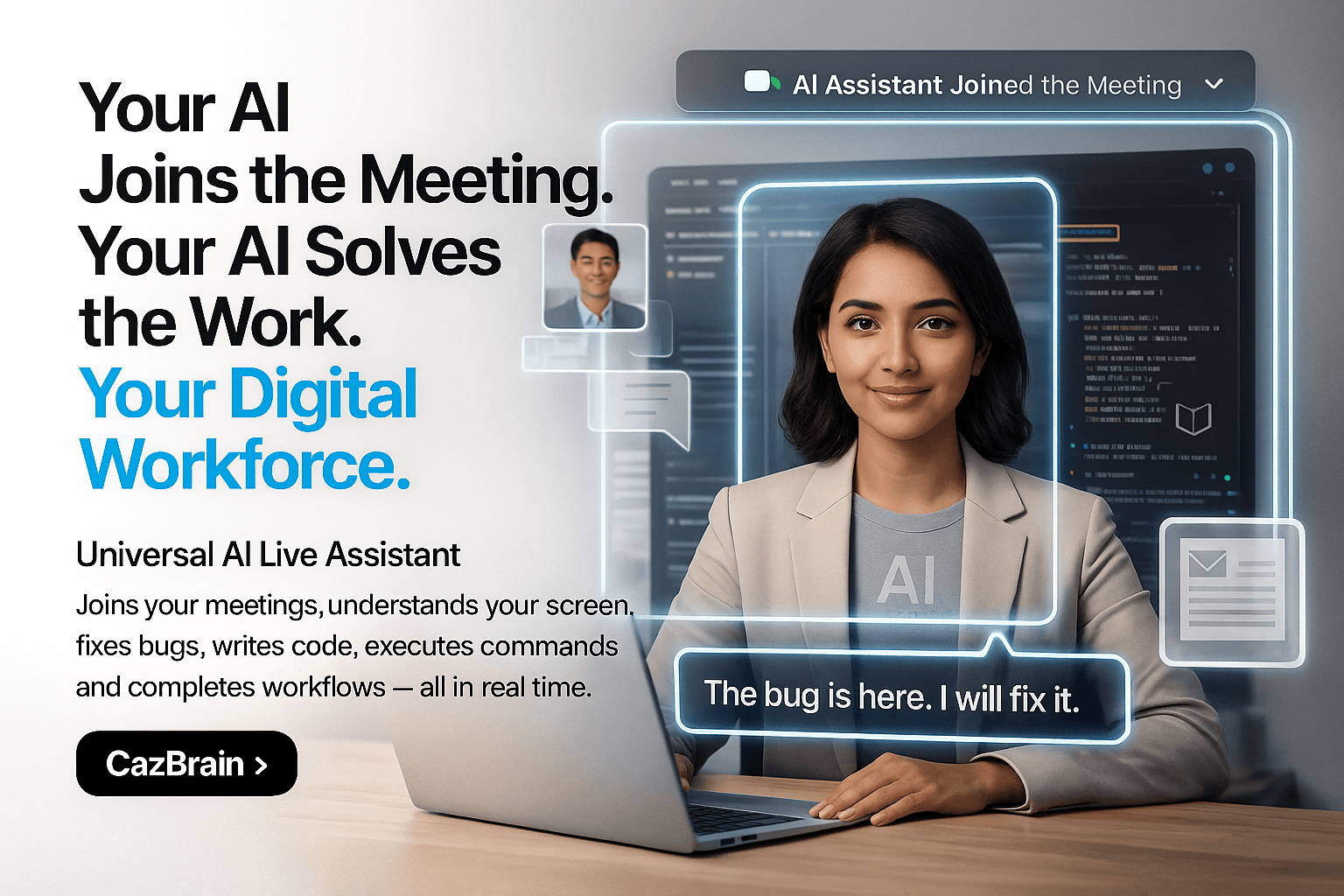 Universal Screen-sharing AI Workforce preview 3